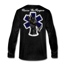 Load image into Gallery viewer, Racin&#39; The Reaper Long Sleeve - charcoal gray
