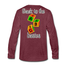 Load image into Gallery viewer, Can You Walk Long Sleeve - heather burgundy
