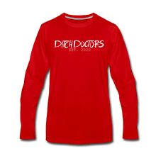 Load image into Gallery viewer, Ditch Doctor Original Long Sleeve - red
