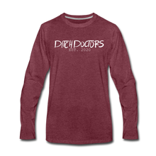 Load image into Gallery viewer, Ditch Doctor Original Long Sleeve - heather burgundy
