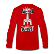 Load image into Gallery viewer, Narcan Long Sleeve - red
