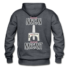 Load image into Gallery viewer, Narcan Hoodie - charcoal gray
