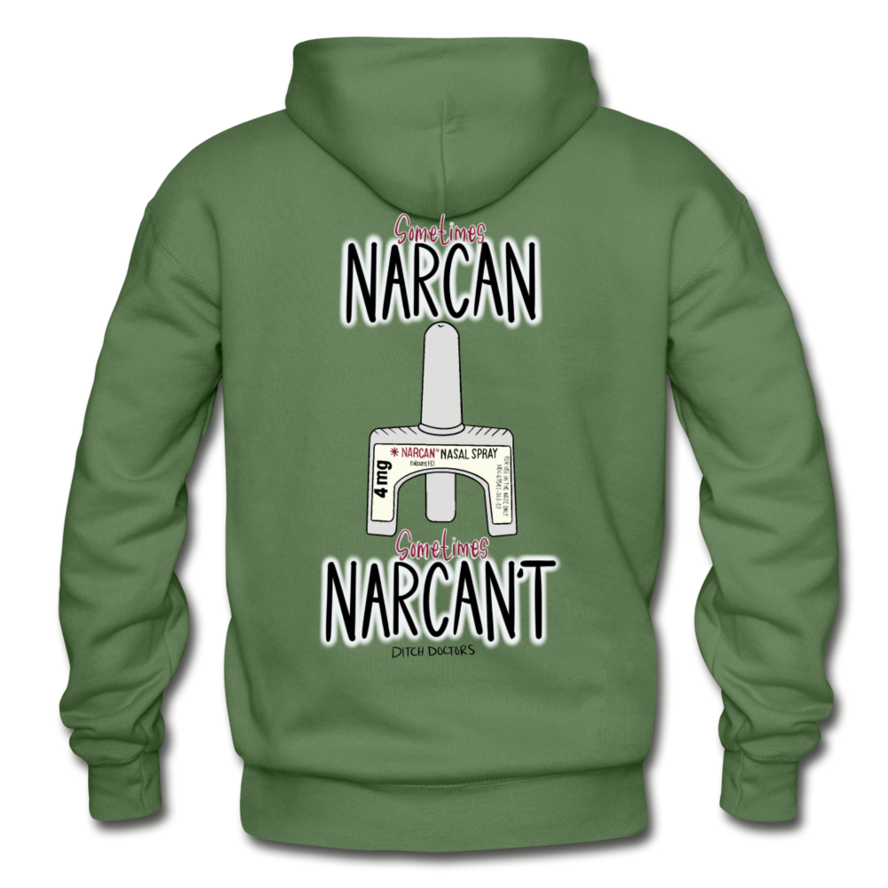 Narcan Hoodie - military green