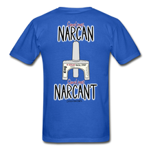 Load image into Gallery viewer, Narcan Short Sleeve - royal blue
