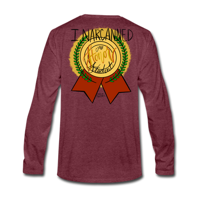 4.0 Long Sleeve - heather burgundy