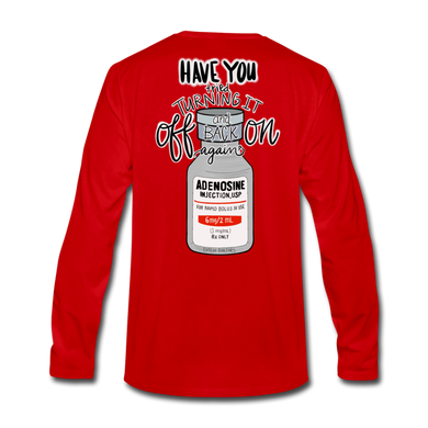 Adenosine Long Sleeve - red