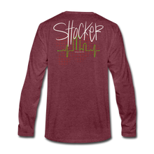 Load image into Gallery viewer, Shocker Long Sleeve - heather burgundy
