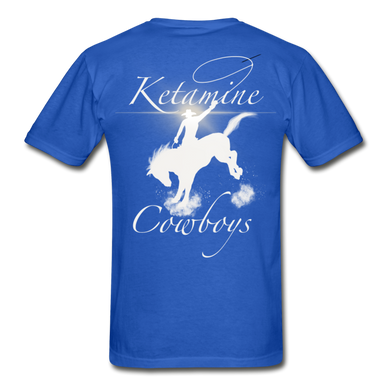 Ketamine Cowboy Short Sleeve - royal blue