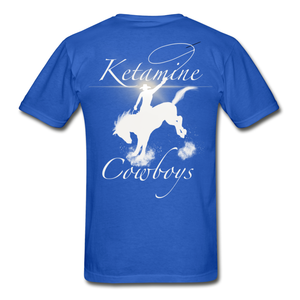 Ketamine Cowboy Short Sleeve - royal blue