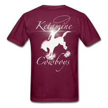 Load image into Gallery viewer, Ketamine Cowboy Short Sleeve - burgundy
