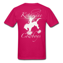 Load image into Gallery viewer, Ketamine Cowboy Short Sleeve - fuchsia
