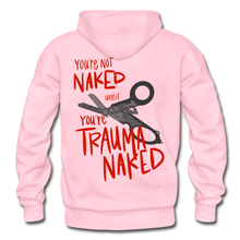 Load image into Gallery viewer, Trauma Naked Hoodie - light pink
