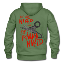 Load image into Gallery viewer, Trauma Naked Hoodie - military green
